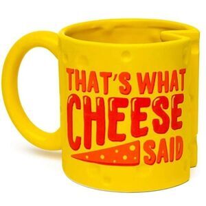 Funny oversized big coffee mug that's what she said/ that's what cheese said